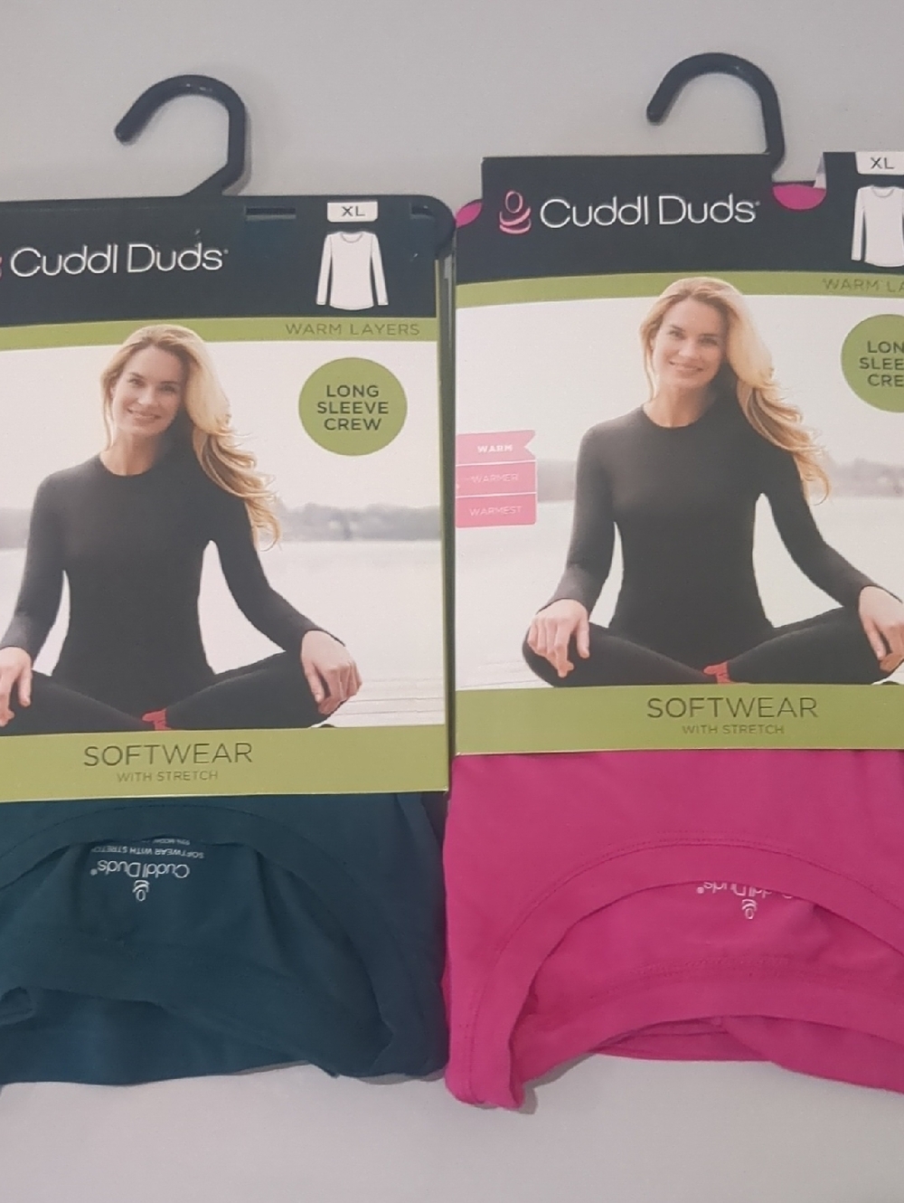 Cuddl Duds Softwear Top Set NWT SIZE XL